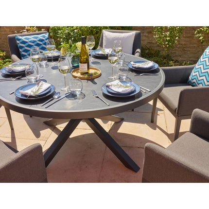 Bramblecrest St Lucia 7 Piece Upholstered Dining Set – view 3