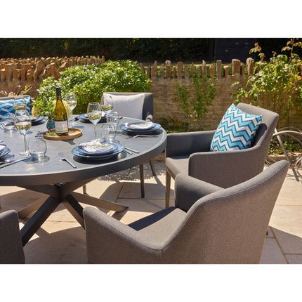 Bramblecrest St Lucia 7 Piece Upholstered Dining Set – view 4