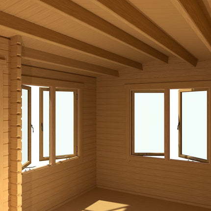 Shire Thetford 44mm Log Cabin 15ft x 10ft (4.5 x 3m) – view 6
