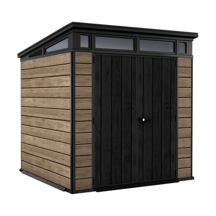 Keter Ashwood Signature 7ft 1" x 7ft 1" (2.16 x 2.16m) Storage Shed – view 7