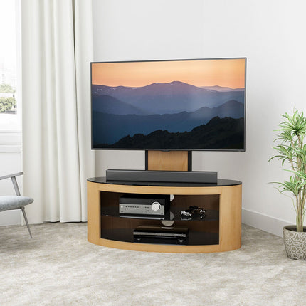 AVF Buckingham 1000 TV Stand for TVs up to 65", in 2 Colours – view 2