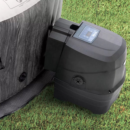 Intex PureSpa Greywood Deluxe 6 Person Inflatable Hot Tub