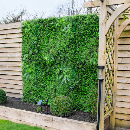 Artificial Mixed Foliage 1m x 1m Wall Panel, Pack of 5 – view 2