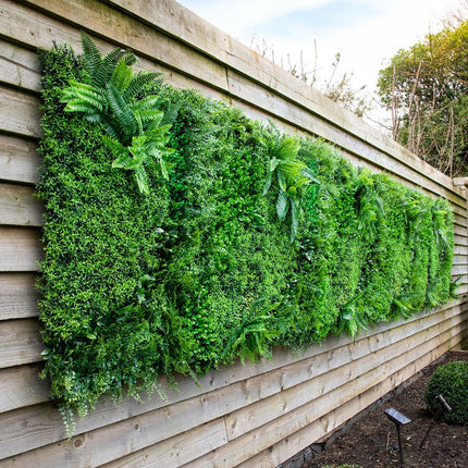 Artificial Mixed Foliage 1m x 1m Wall Panel, Pack of 5 – view 3