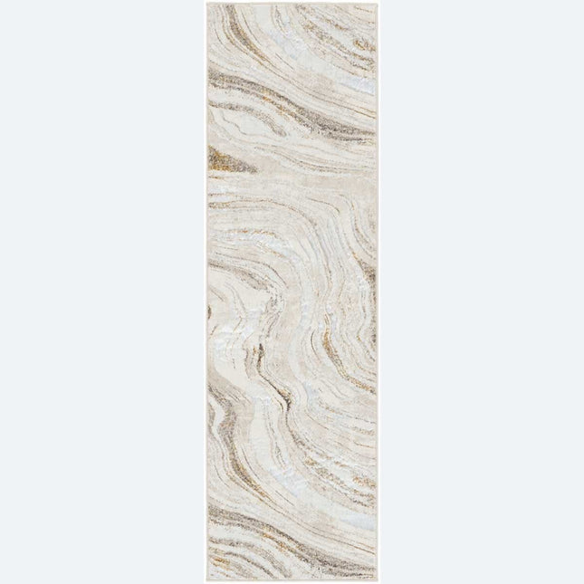 Glitz Gold Marble Runner, 69 x 229 cm – view 2