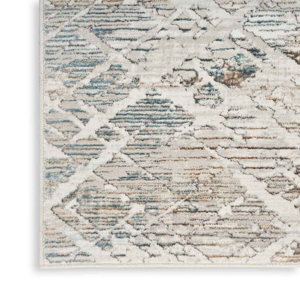 Glitz Grey Abstract Runner, 69 x 229 cm – view 6