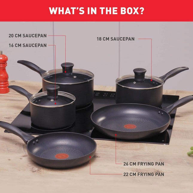 Tefal Induction Cookware Set, 5 Piece – view 2