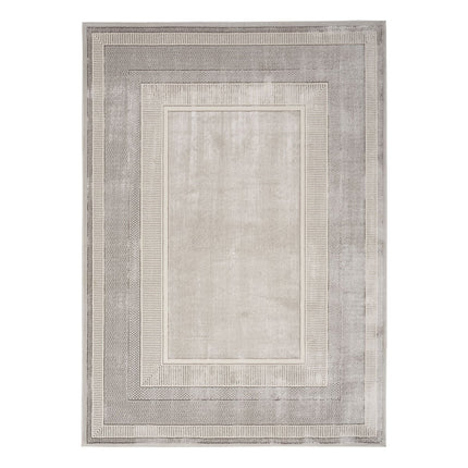 Glitz Silver Border Rug in 3 Sizes – view 3