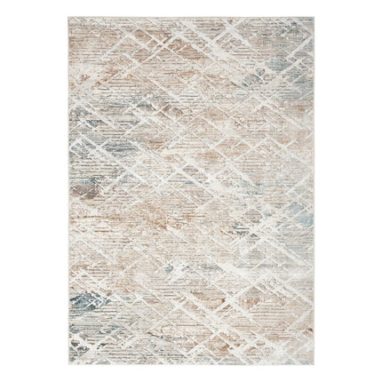 Glitz Grey Abstract Area Rug in 3 Sizes – view 3