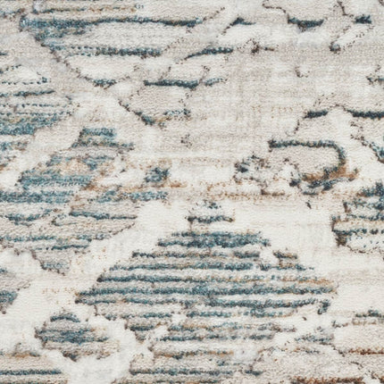 Glitz Grey Abstract Area Rug in 3 Sizes – view 8