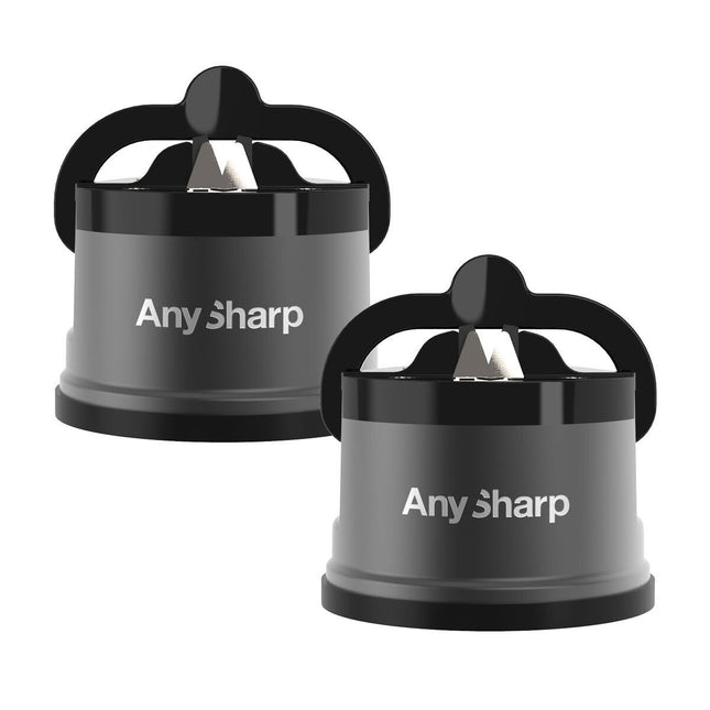Anysharp Pro Metal Knife Sharpener with Suction, 2 Pack in 3 Colours – view 2
