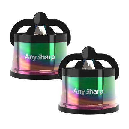 Anysharp Pro Metal Knife Sharpener with Suction, 2 Pack in 3 Colours – view 3