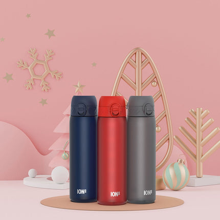 Ion8 Recyclon™ Leakproof 500ml Water Bottle, 3 Pack in Two Colour Combinations – view 2