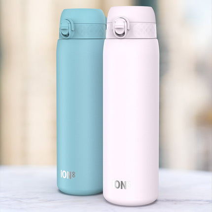 Ion8 Stainless Steel 1.2L Water Bottle, 2 Pack in Two Colour Combinations – view 2