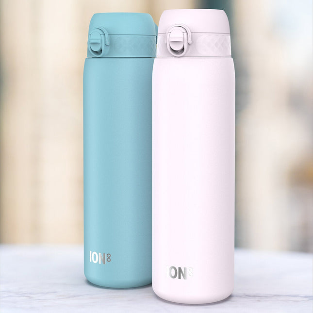 Ion8 Stainless Steel 1.2L Water Bottle, 2 Pack in Two Colour Combinations – view 2
