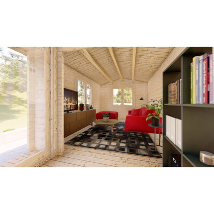 Shire Thetford 44mm Log Cabin 20ft x 10ft (6 x 3m) – view 6