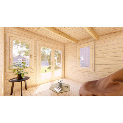 Shire Rydal 44mm Log Cabin 14 x 10ft (4.2 x 3m) – view 5