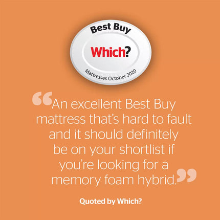 Silentnight Studio Memory 1000 Hybrid Rolled Mattress