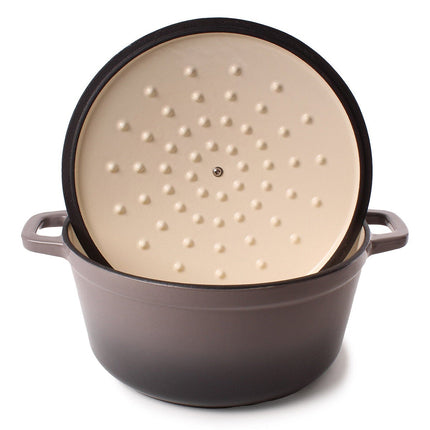 BergHOFF Neo Cast Iron Round Stockpot, 20cm/2.8L in 3 Colours – view 6