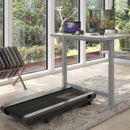 Tresanti Geller Power Adjustable Height Tech Desk, White – view 3