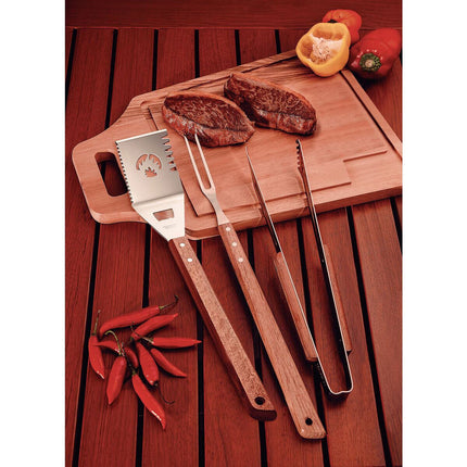 Tramontina BBQ Hardwood Tool Set, 3 Piece – view 3