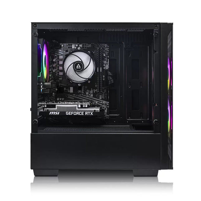 AWD-IT Defiant 3, AMD Ryzen 5, 16GB RAM, 1TB SSD, NVIDIA GeForce RTX 3050, Gaming Desktop PC