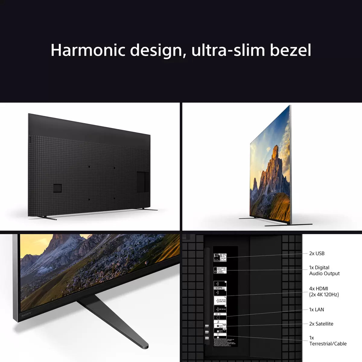 Sony Bravia 7 K75XR70PU 75 Inch 4K QLED Mini LED TV