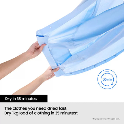 Samsung Series 5 DV90CGC0A0ABEU 9kg Heat Pump Dryer A++ Rated in Black