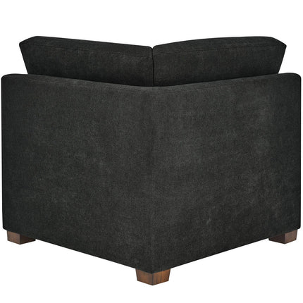 Thomasville Tisdale Dark Grey Fabric Corner Chair – view 6