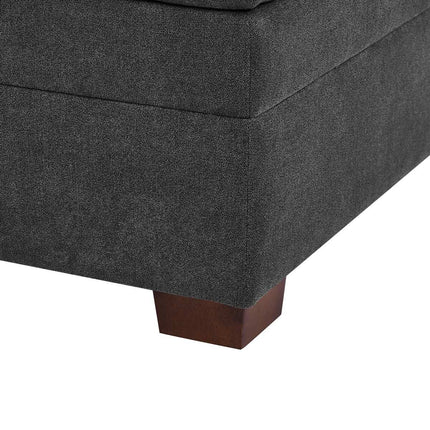 Thomasville Tisdale Dark Grey 6 Piece Modular Fabric Sofa – view 8