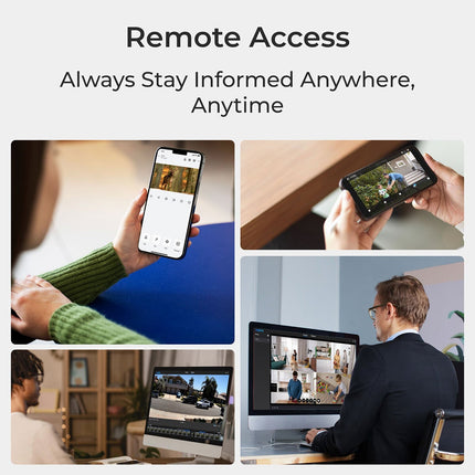 Reolink 12MP (4K+) UHD NVR PoE AI 8 x channel / 4 x Bullet Camera Kit with 2TB HDD - No Monthly Fees – view 7