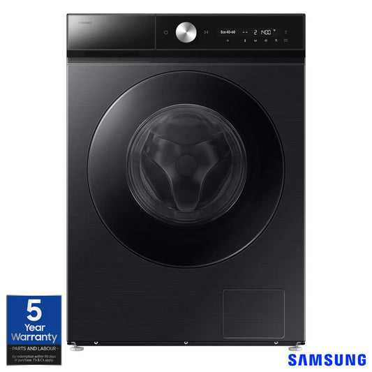 Samsung Bespoke AI Series 8 WW11DB8B95GBU1 11kg, 1400rpm Washing Machine in Black