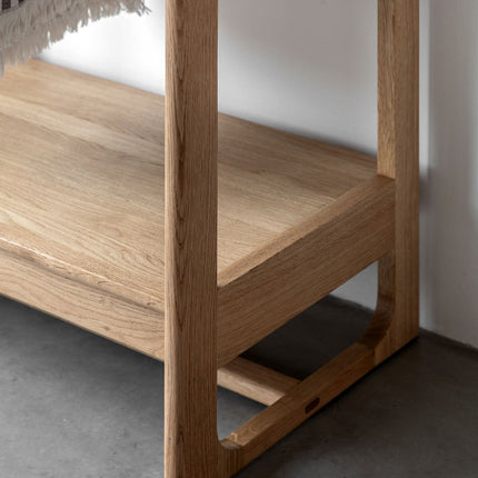 Gallery Craft Oak Open Wardrobe – view 3