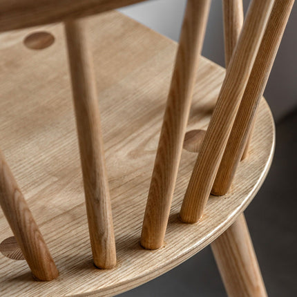 Gallery Craft Oak Bar Stool – view 3