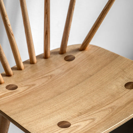 Gallery Craft Oak Bar Stool – view 4