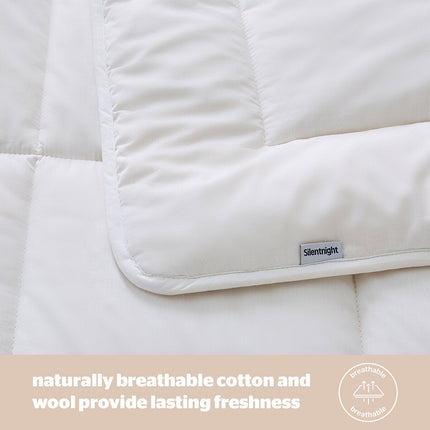 Silentnight Natural Wool Lightweight Duvet in 3 Sizes – view 5