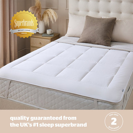 Silentnight Natural Wool Mattress Topper in 3 sizes – view 7