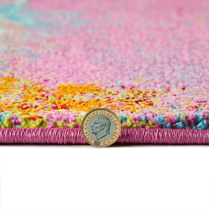 Art Meadow Multicolour Rug in 2 Sizes – view 7
