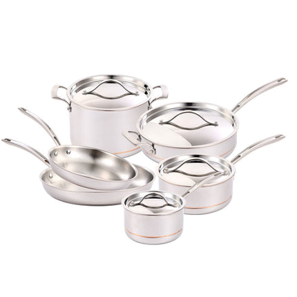 Kirkland Signature Stainless Steel 10 Piece Cookware Set – view 3