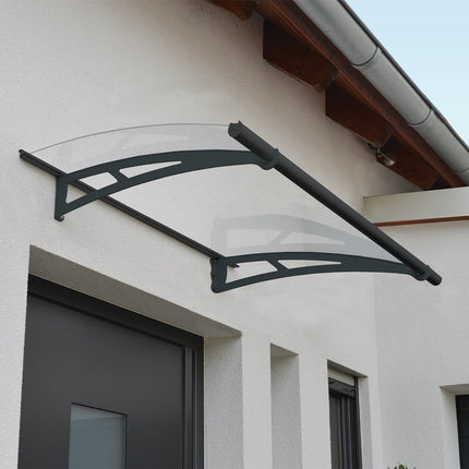 Palram Canopia Aquila Door/Patio Cover, Clear in 2 Sizes – view 2
