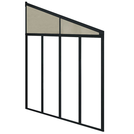 Palram Canopia Feria 3 SideWall Patio Cover, Grey – view 3
