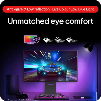 LG UltraGear 32 Inch UHD 240Hz OLED Gaming Monitor, 32GS95UV-B