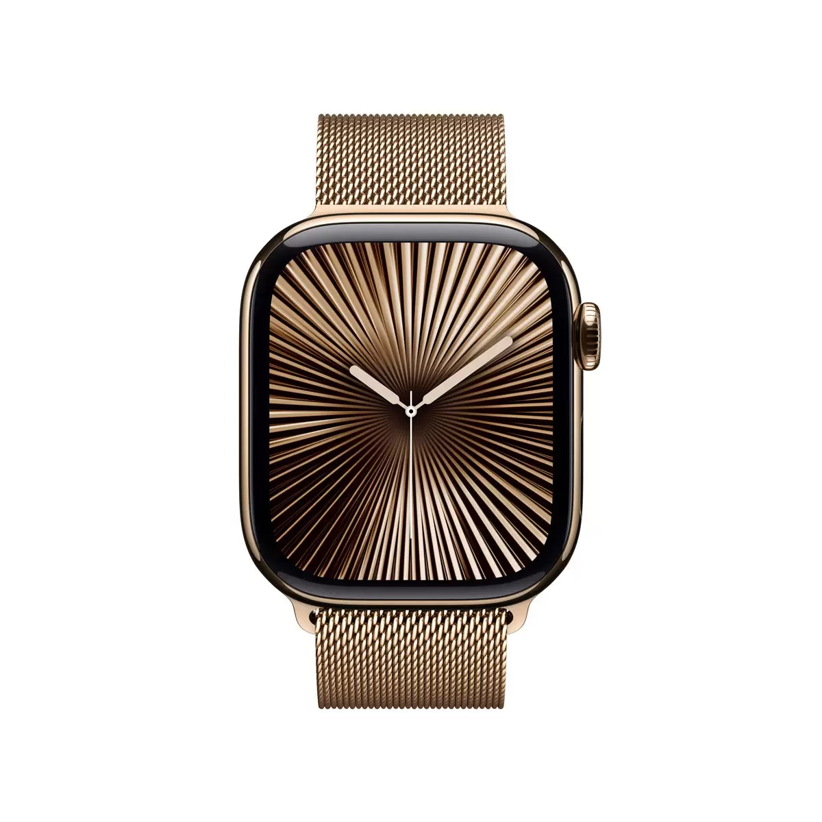 Apple Watch Series 10 GPS + Cellular, 42mm Titanium Case with Milanese Loop