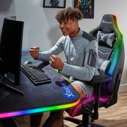 X Rocker Opal RGB Gaming Chair with LED Lights – view 4