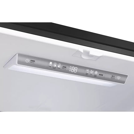 Hisense RQ758N4SWFE, Multi Door Fridge Freezer, E Rated in Black