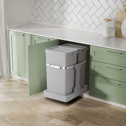 EKO Deco Duo Pull out Recycling Bin 20+15L 531520 – view 5