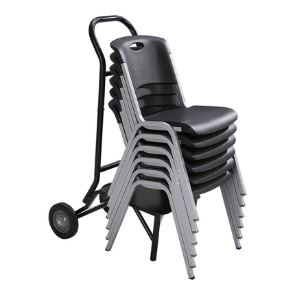 Lifetime Stacking Chair, 14 Pack & Chair Trolley – view 8