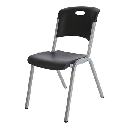 Lifetime Black Stacking Chair, 14 Pack – view 6