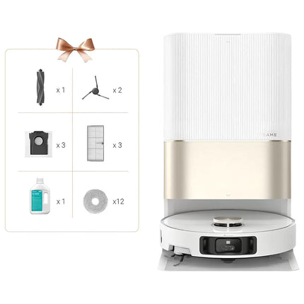 Dreame X40 Ultra Complete Robotic Vacuum Cleaner - White
