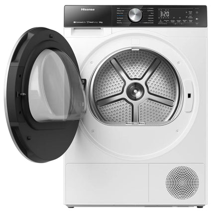 Hisense DH5S102BW, 10kg Heat Pump Dryer A+++ Rating in White